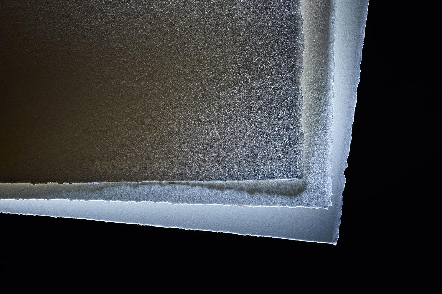 Arches Oil 300 GSM Cold Pressed White 56 x 76 cm Paper Sheets, 10 Sheets