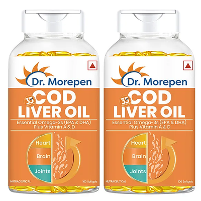 Dr. Morepen Cod Liver Oil Softgels