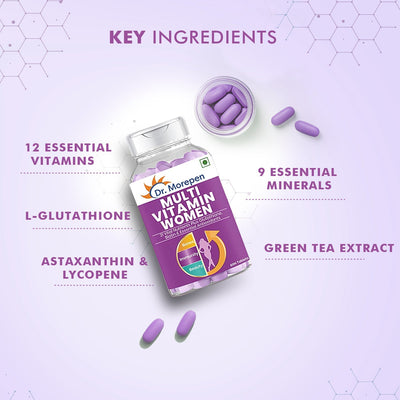 Dr. Morepen Multi-Vitamin Tablets For Women