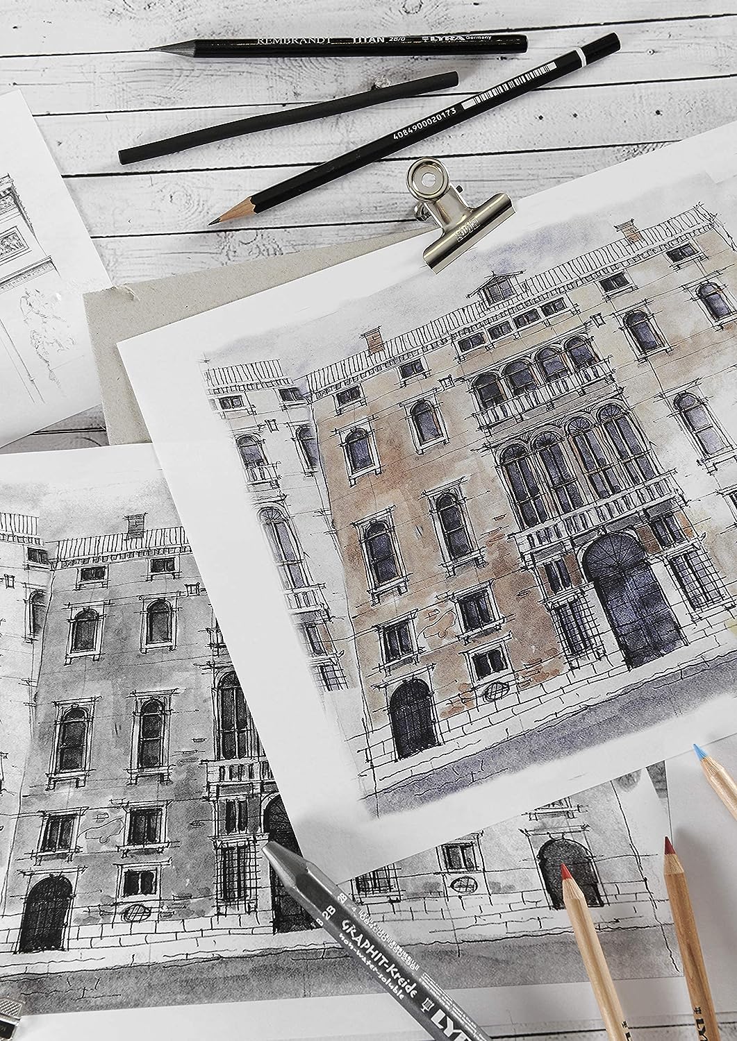 Canson C à Grain Drawing 125 GSM Fine Grain A4 Paper Sheets (Natural White, 10 Sheets xPack of 3) (CN200021119P3)