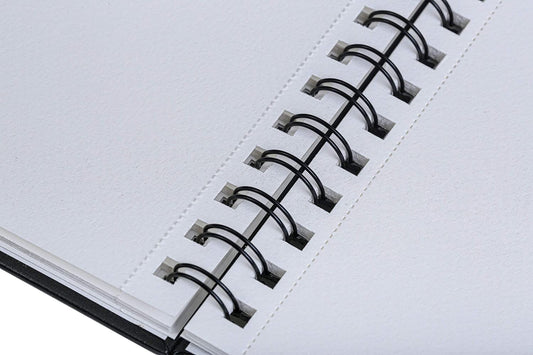 BRUSTRO Artist 25% Cotton Watercolour Wiro Journal Cold Pressed 200 GSM A4-25 Sheets