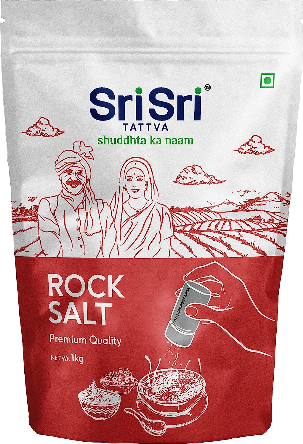 Sri Sri Tattva Rock Salt - Sendha Namak - 1Kg