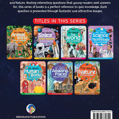 Dreamland Space and Solar System Encyclopedia for Children Age 5 - 15 Years- All About Trivia Questions and Answers