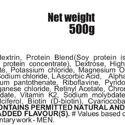 Develo Weight Mass Gainer Protein Shake for Fast Gain in women girls, Nutrition Food Supplement, with Natural Fat Energy 27 Vitamins & Minerals - 500 g Powder Kesar Badam Flavour