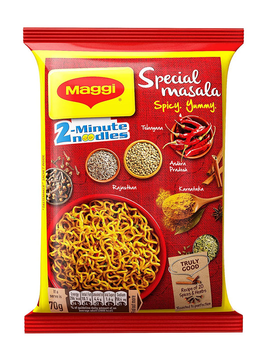 50x Maggi Special Masala Noodles, Pack of 50 (70g each)