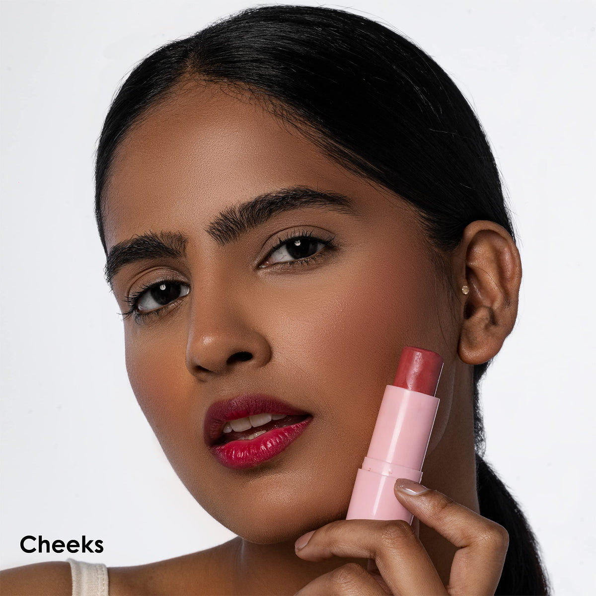 Blue Heaven Kiss & Blush, Lip, Cheek & Eyes Tint, Flashy Pink, 8.5gm