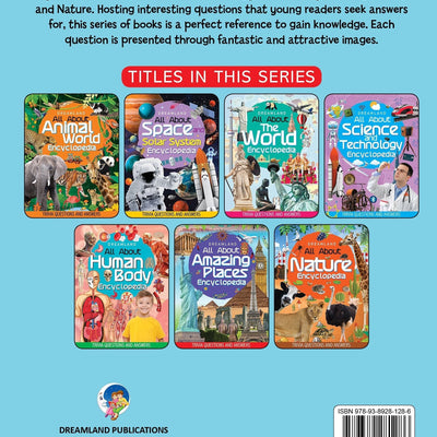 Dreamland Amazing Places Encyclopedia for Children Age 5 - 15 Years- All About Trivia Questions and Answers