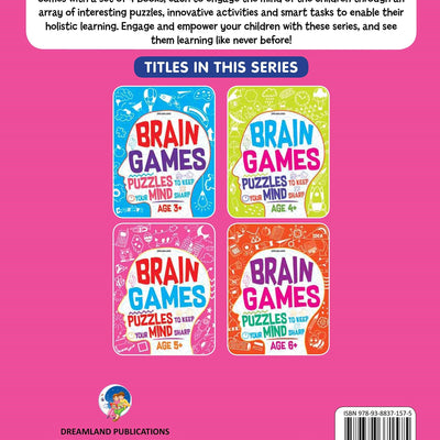 Dreamland Brain Games Age 5+