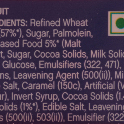 Bournvita Biscuits Pro-Health Cookies, 46.5g (Pack of 12)