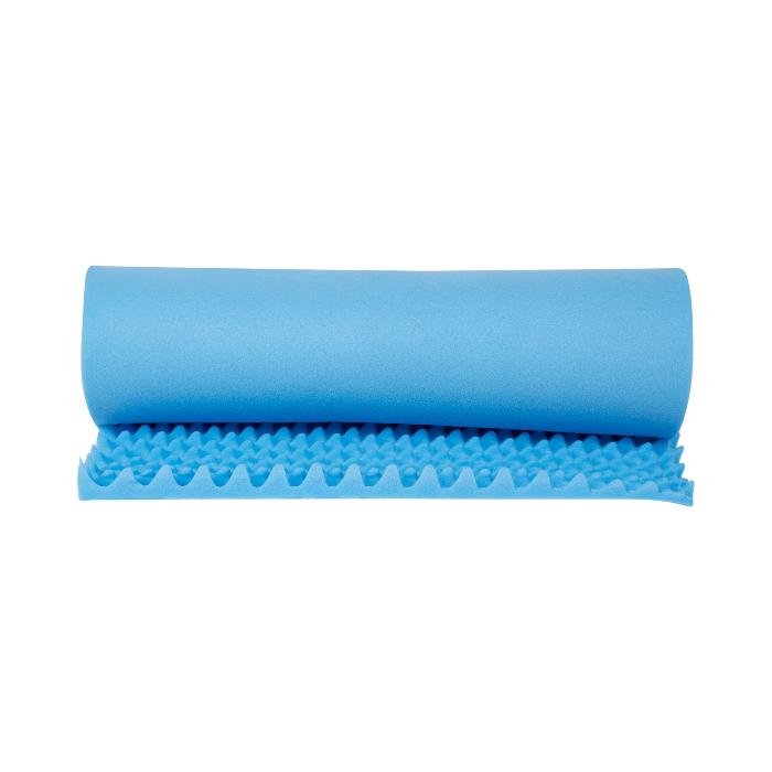 Mattress Overlay Convoluted Foam 72 L X 33 W X 2 H Inch