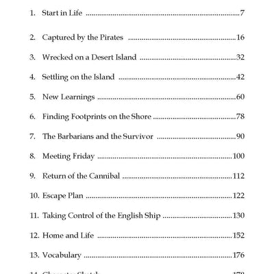 Dreamland Publications Robinson Crusoe- Illustrated Abridged Classics for Children with Practice Questions : Children Classic Fiction Book