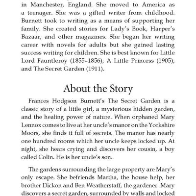 Dreamland Publications Secret Garden- Illustrated Abridged Classics for Children with Practice Questions : Children Classic Fiction Book