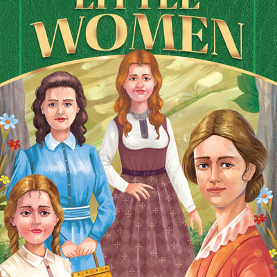 Dreamland Publications Little Woman- Illustrated Abridged Classics for Children with Practice Questions : Children Classic Fiction Book