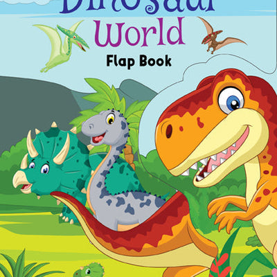 Dreamland Flap Book- Dinosaur World