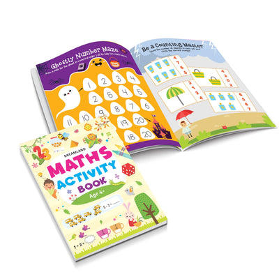 Dreamland Publications Maths Activity Books Pack- A Set of 3 Books