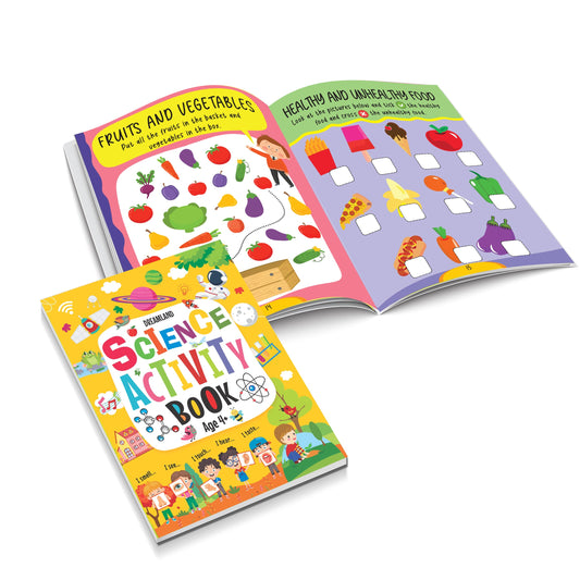 Dreamland Publications Science Activity Books Pack- A Set of 3 Books