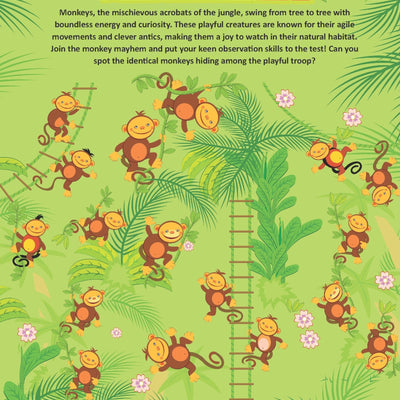 Dreamland Publications Wildlife Wonders Activity Book for Kids Age 5 -10 years