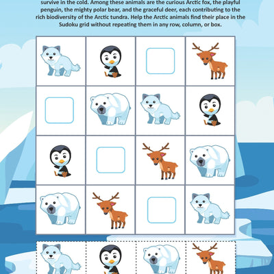 Dreamland Publications Wildlife Wonders Activity Book for Kids Age 5 -10 years