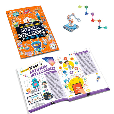 Dreamland Publications Digital Discovery Books Pack-- A Set of 3 Books - Artificial Intelligence, Robotics and Coding | With Fun Facts and Activities for Kids Age 6- 14 Years