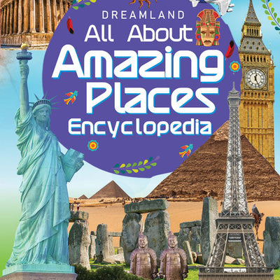 Dreamland Amazing Places Encyclopedia for Children Age 5 - 15 Years- All About Trivia Questions and Answers