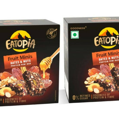 Eatopia Fruit Minis - Dates & Nuts Protein Mini Bar