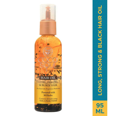 Coco Soul Hair Oil – Long Strong & Black
