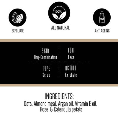 Gulnare Skincare Sweet Almond Face Exfoliator
