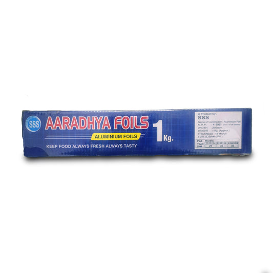 Aaradhya Foils Aluminium Foils (Width-295mm), 1N
