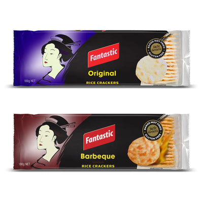 Original And Bbq Rice Crackers
