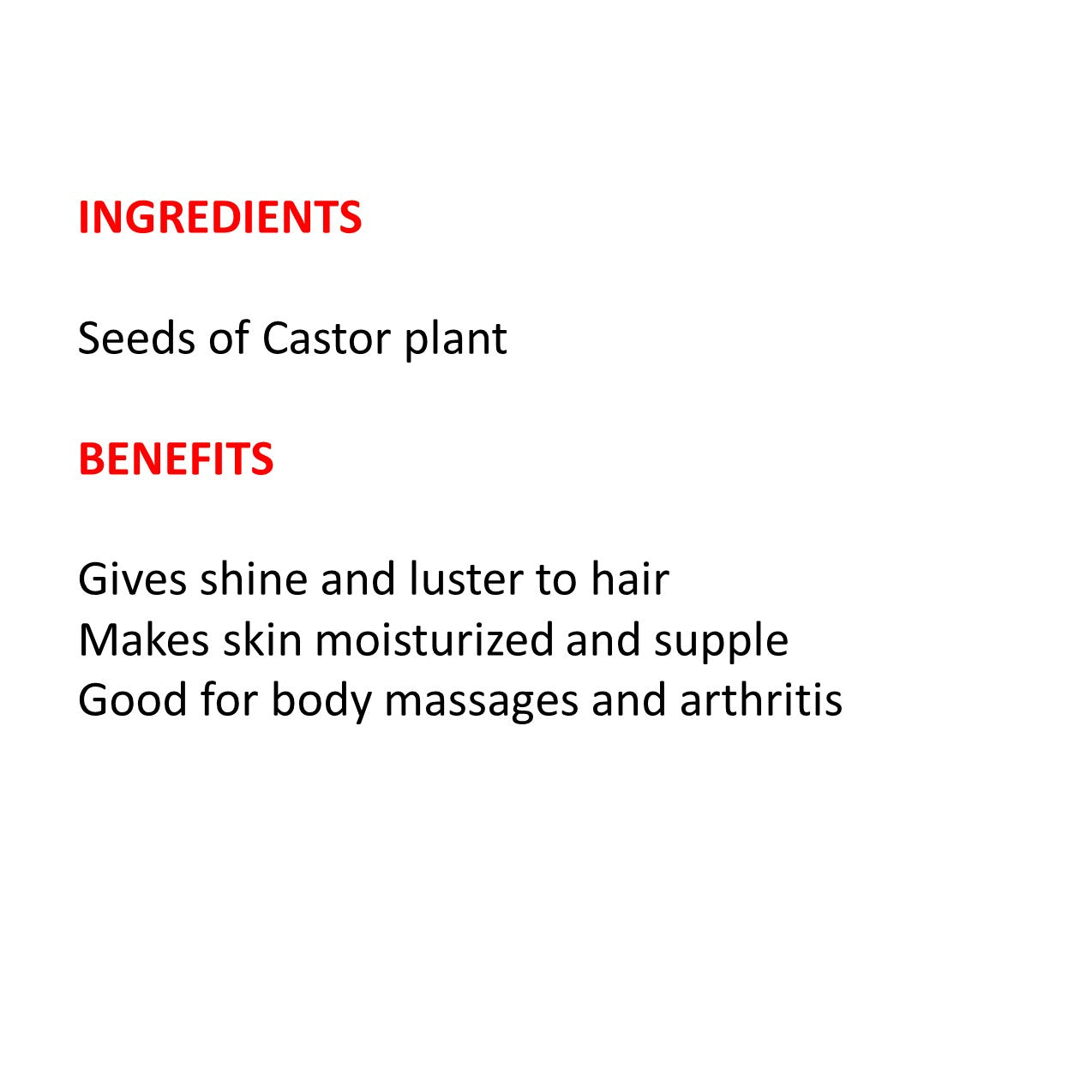 Aroma Magic Organic Castor Oil