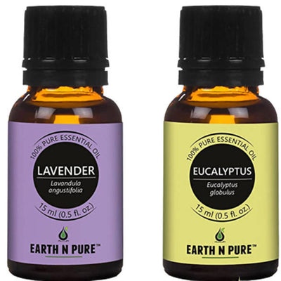 Earth N Pure Eucalyptus & Lavender Essential Oils