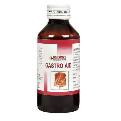 Bakson's Homeopathy Gastro Aid Syrup