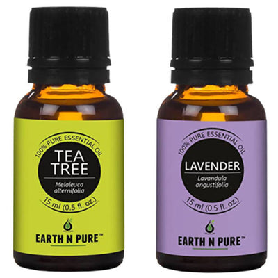 Earth N Pure Tea Tree & Lavender Essential Oils