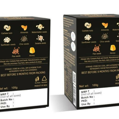 Eatopia Nut Pops Crunchy Nuts & Seeds Cluster - Pure Honey