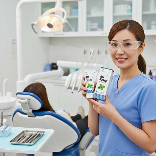 MI Paste with Mint Flavor Remineralizing Toothpaste by GC America