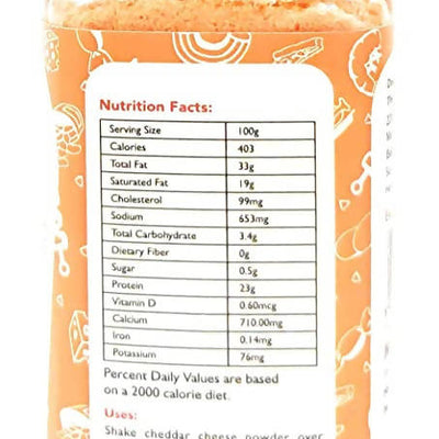 Essential Blends Organic Cheddar Cheese Powder