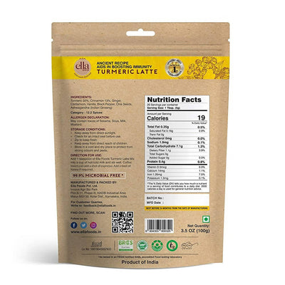 Ella Foods Turmeric Latte