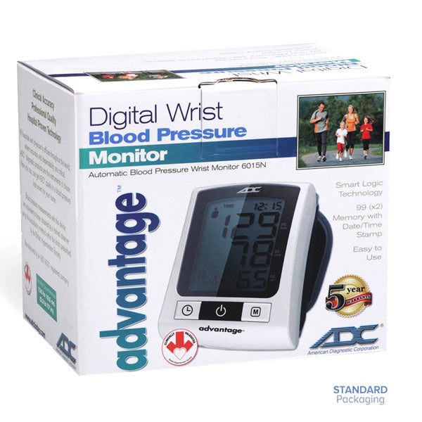 Automatic Digital Wrist Blood Pressure Monitor with Storage Case