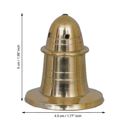 eCraftIndia Yellow Brass Incense Stick Holder