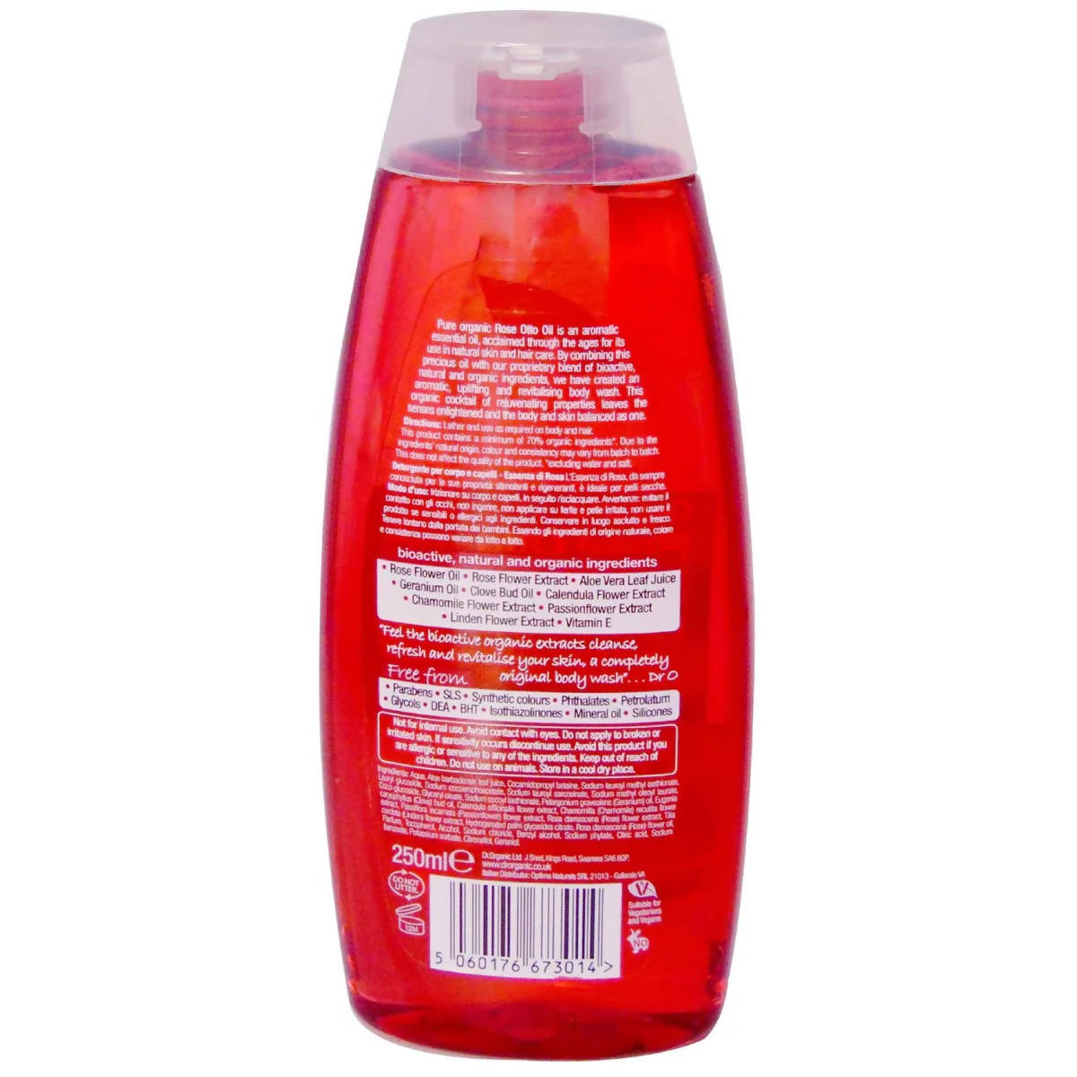 Dr.Organic Rose Otto Body Wash