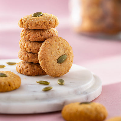 Almond House Oats Jaggery Cookies