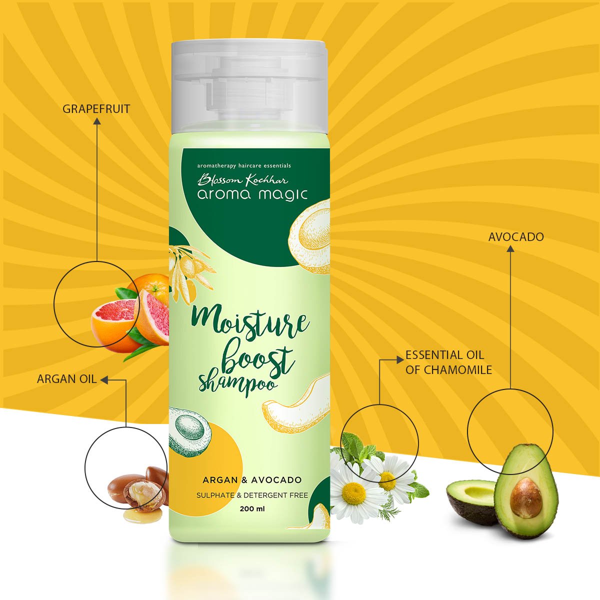 Aroma Magic Moisture Boost Shampoo (200 ml)