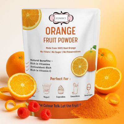 Confect Orange Fruit Powder