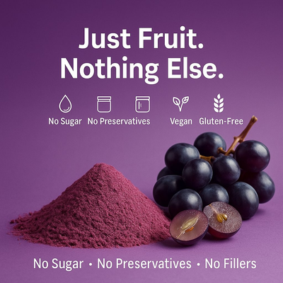 Confect Grapes Fruit Powder