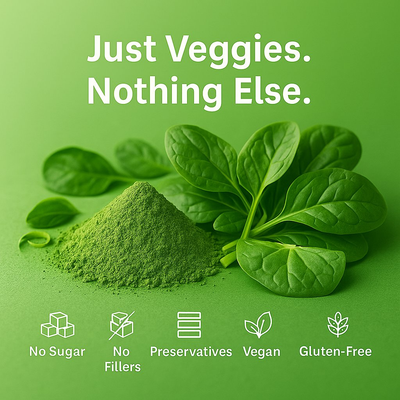 Confect Spinach Powder