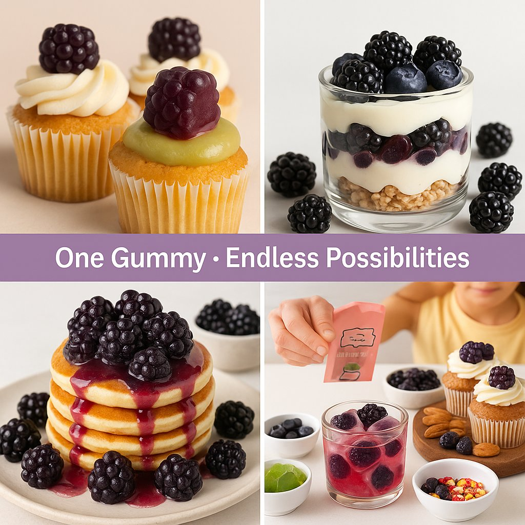 Confect Blackberry Bang Gummies