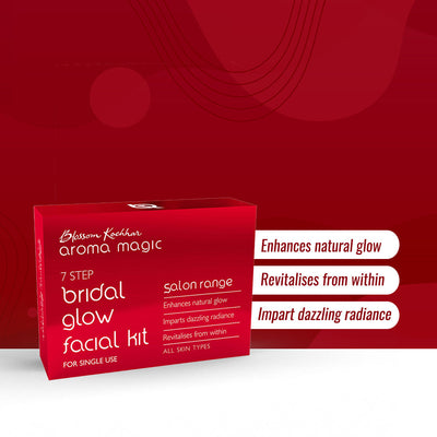 Aroma Magic Bridal Glow Facial Kit (Single Use) (20g + 18ml)