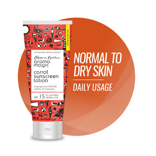 Aroma Magic Carrot Sunscreen Lotion (SPF 15)