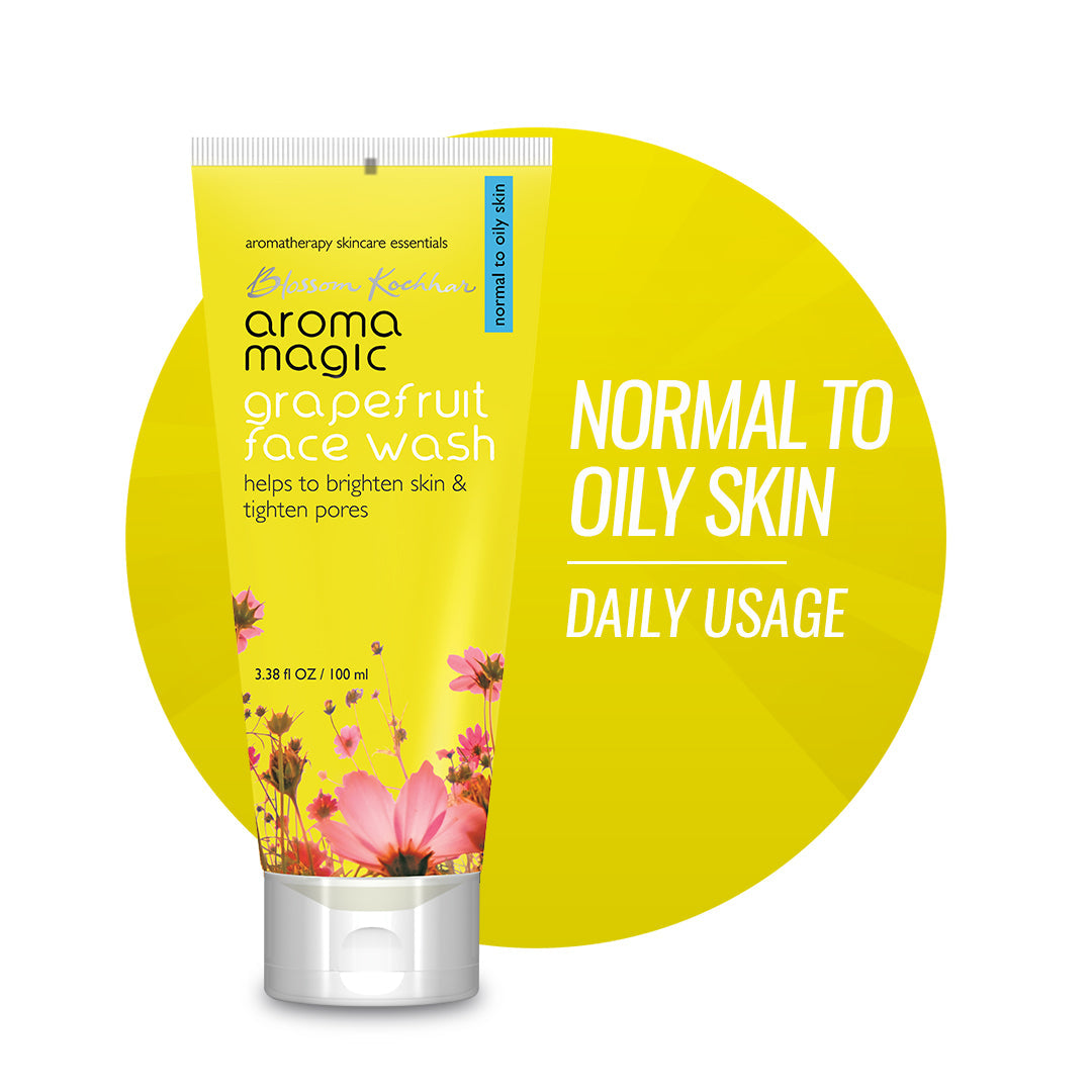 Aroma Magic Grapefruit Face Wash Skin Brightening and Pore Tightening