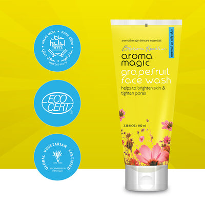 Aroma Magic Grapefruit Face Wash Skin Brightening and Pore Tightening